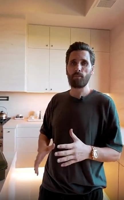 Scott Disick talks up his watch collection 